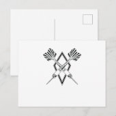 Carte Postale Les Flèches (Devant / Derrière)