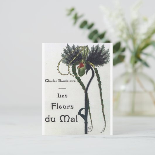 Carte Postale Les Fleur du Mal - Baudelaire (Debout devant)