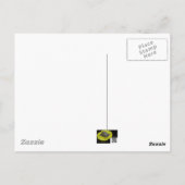 Carte Postale Les fleurs de pomme et la bourdons (Dos)