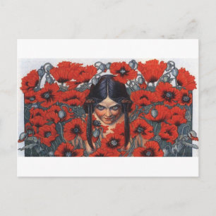 Carte Postale Les Fleurs du Mal - Destruction