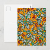 Carte Postale Les fleurs jaunes de Betty (Devant / Derrière)