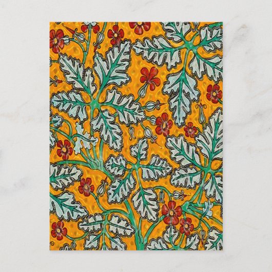 Carte Postale Les fleurs jaunes de Betty (Devant)