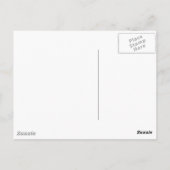 Carte Postale Les flocons de neige au vent - (Dos)