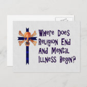 Carte Postale Les folies religieuses (Devant / Derrière)