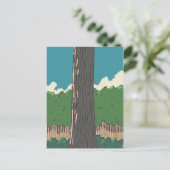 Carte Postale Les forêts japonaises (Debout devant)