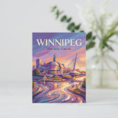 Carte Postale Les Fourches Canada (Debout devant)