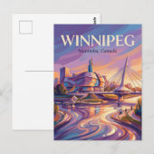 Carte Postale Les Fourches Canada (Devant / Derrière)