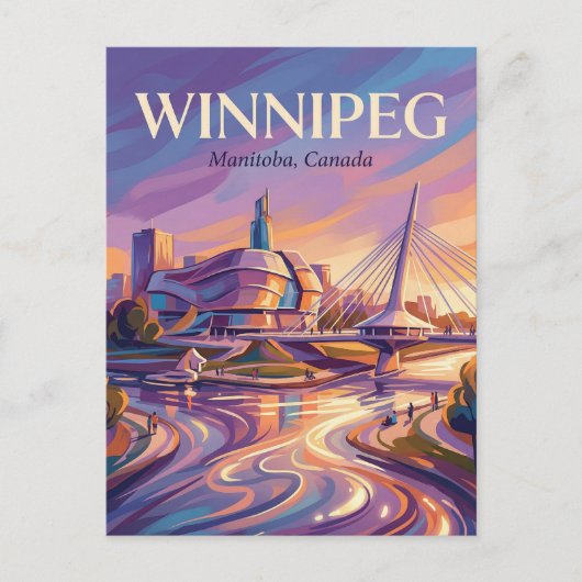 Carte Postale Les Fourches Canada (Devant)