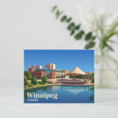 Carte Postale Les Fourches Canada (Debout devant)