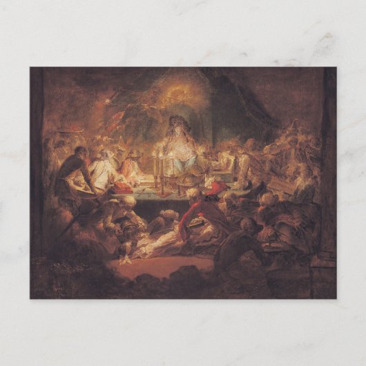 Carte Postale Les francs-maçons singes (Devant)