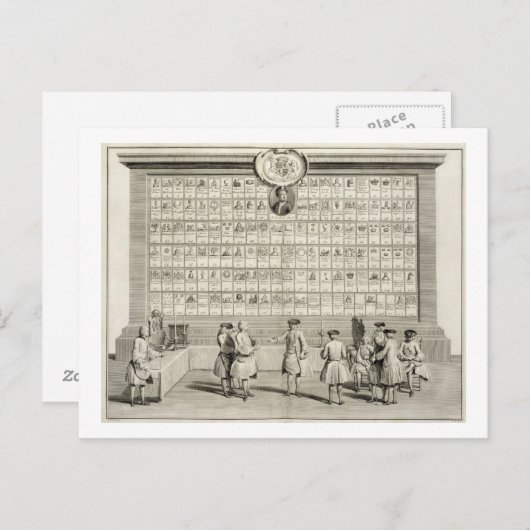 Carte Postale Les Free Masons, avec des enseignes pour les diffé (Devant / Derrière)