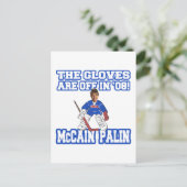 Carte Postale Les Gants De McCain Palin (Debout devant)
