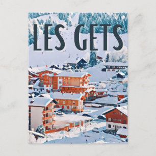 Carte Postale Les Gets Station de ski