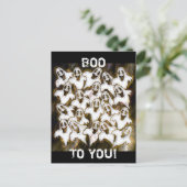 CARTE POSTALE LES GHOSTS DISENT BOO ! (Debout devant)