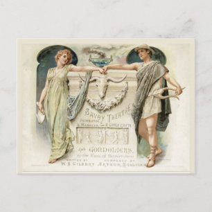 Carte Postale Les Gondoliers