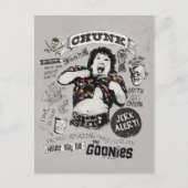 Carte Postale Les Goonies Chunk Retro Collage (Devant)