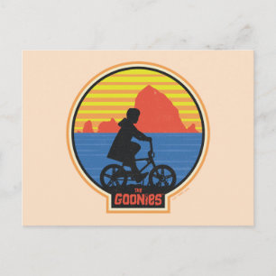 Carte Postale Les Goonies Mikey Retro à vélo Graphique