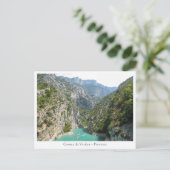 Carte Postale Les gorges du Verdon (Debout devant)