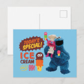 Carte Postale Les gourmands de Monster | Spécial d'aujourd'hui (Devant / Derrière)