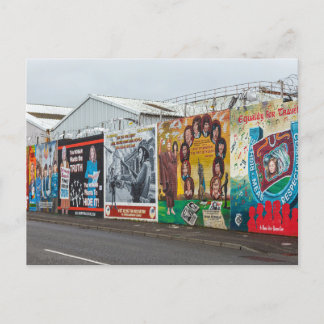 Carte Postale Les graffiti de Belfast