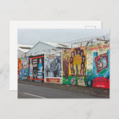 Carte Postale Les graffiti de Belfast (Devant / Derrière)