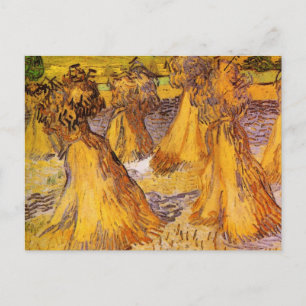 Carte Postale Les grains du blé par Vincent van Gogh