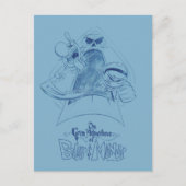 Carte Postale Les Grandes Aventures de Billy & Mandy Sketch Art (Devant)