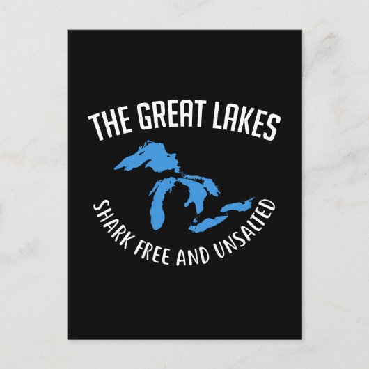 Carte Postale Les Grands Lacs (Devant)