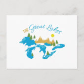Carte Postale Les Grands Lacs (Devant)
