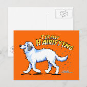 Carte Postale Les Grands Pyrénées Totalement Hairifiant (Devant / Derrière)