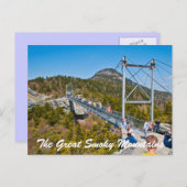 Carte Postale Les Grands Smoky Mountains (Devant / Derrière)