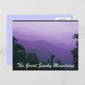 Carte Postale Les Grands Smoky Mountains (Devant / Derrière)