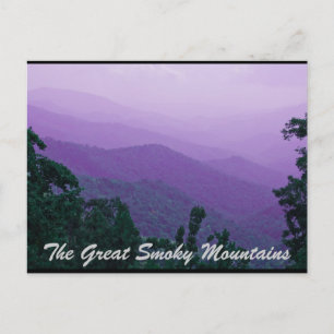Carte Postale Les Grands Smoky Mountains