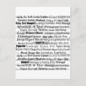 Carte Postale Les graphistes rêvent (Devant)