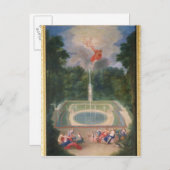 Carte Postale Les Groves de Versailles avec Mars (Devant / Derrière)