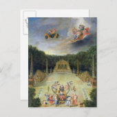 Carte Postale Les Groves de Versailles. L'Arc de Triomphe (Devant / Derrière)