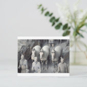 Carte Postale Les guerriers d'armée de terre cuite (Debout devant)