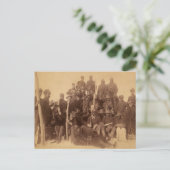 Carte Postale Les guerriers du buffle : la cavalerie noire améri (Debout devant)