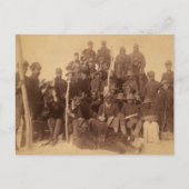 Carte Postale Les guerriers du buffle : la cavalerie noire améri (Devant)