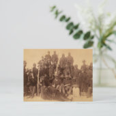 Carte Postale Les guerriers du buffle : la cavalerie noire améri (Debout devant)