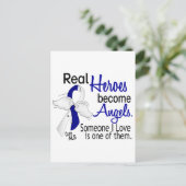 Carte Postale Les héros deviennent des anges ALS (Debout devant)