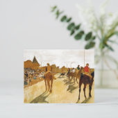 Carte Postale Les hippocampes avant les Stands Edgar Degas (Debout devant)