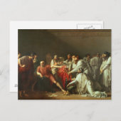 Carte Postale Les Hippocrates refusent les dons d'Artaxerxes I (Devant / Derrière)