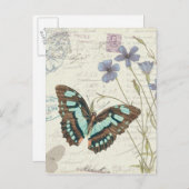 Carte Postale Les histoires de Papillon (Devant / Derrière)