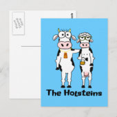 Carte Postale Les Holsteins (Devant / Derrière)