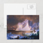 Carte Postale Les Icebergs (Devant / Derrière)