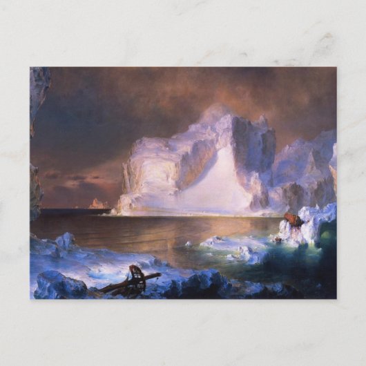Carte Postale Les Icebergs (Devant)