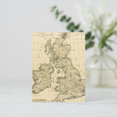 Carte Postale Les îles britanniques (Debout devant)