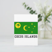 Carte Postale Les îles Cocos (Debout devant)