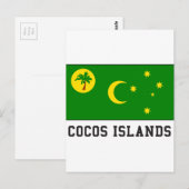 Carte Postale Les îles Cocos (Devant / Derrière)